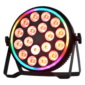 ATi Pro Slim 18*5 Led Par Light With RGB Ring